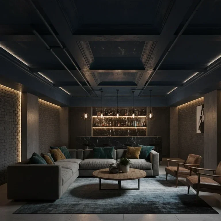 Moody Basement Ideas